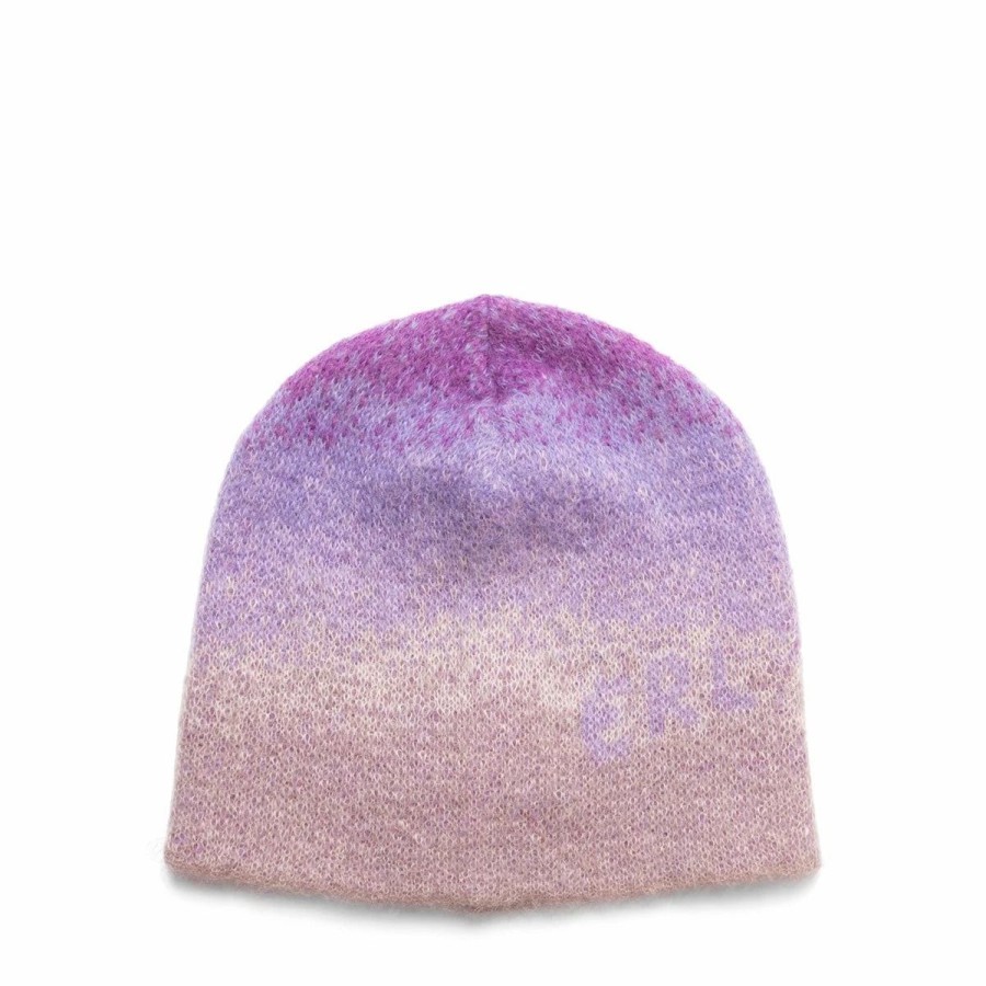 Headwear * | Erl Gradient Beanie Knit Purple