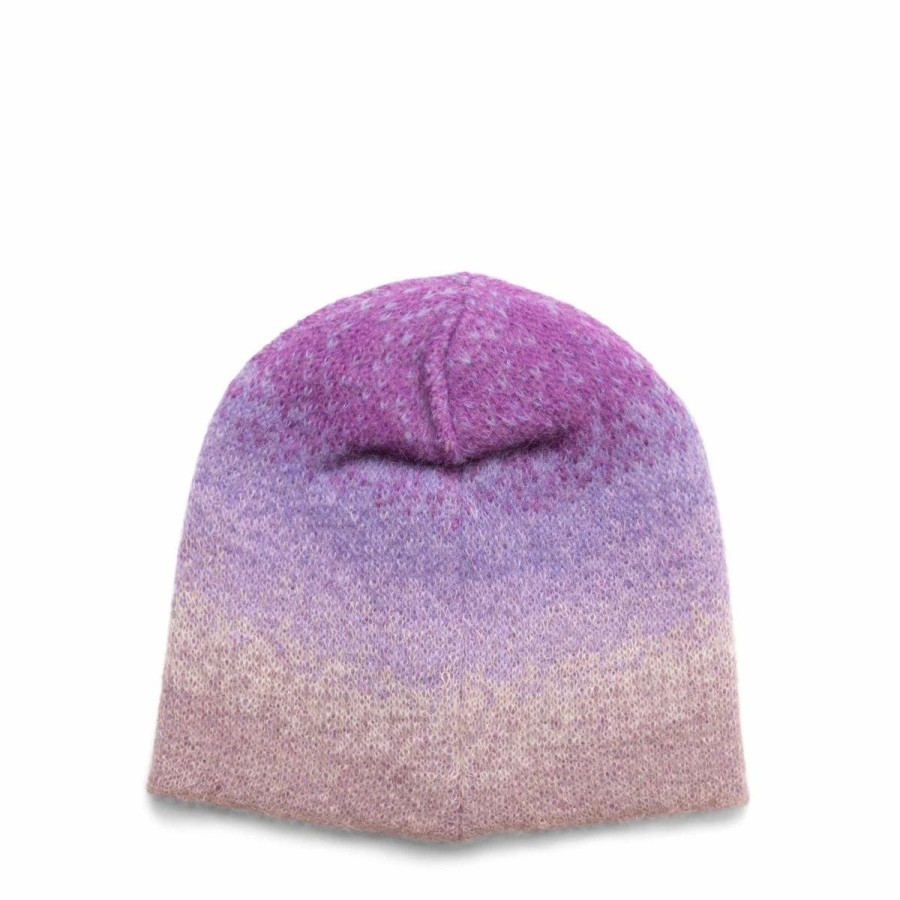 Headwear * | Erl Gradient Beanie Knit Purple