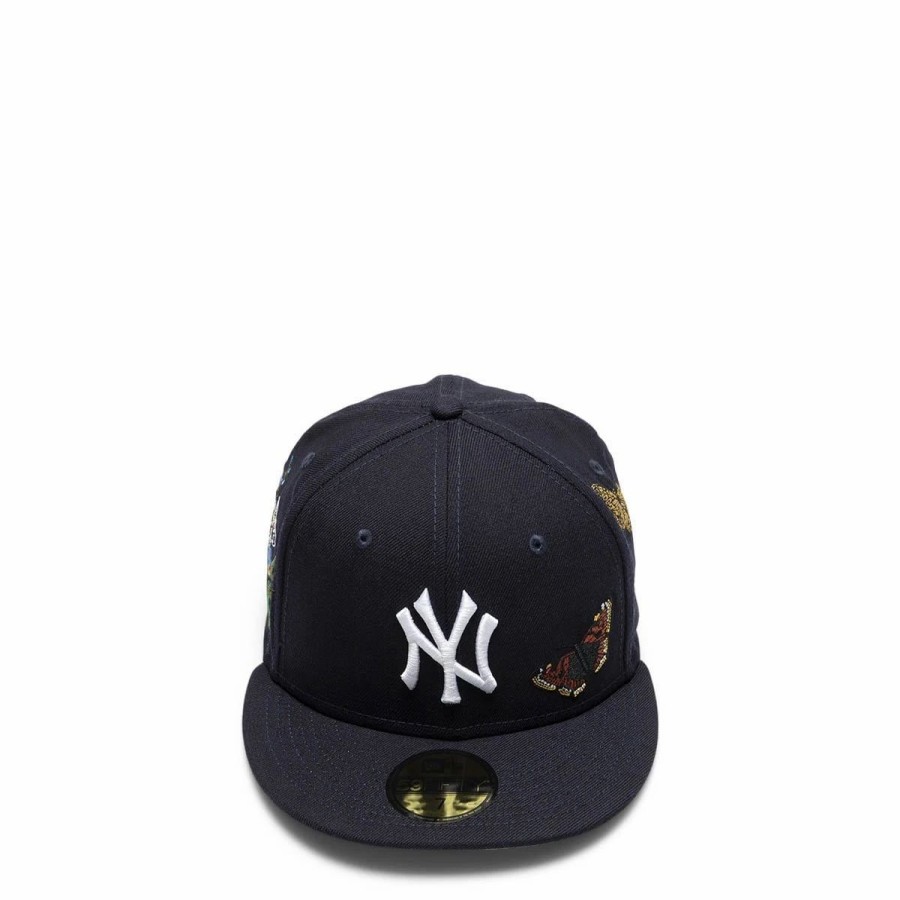 Headwear * | New Era X Felt Ny Yankees 59Fifty Navy