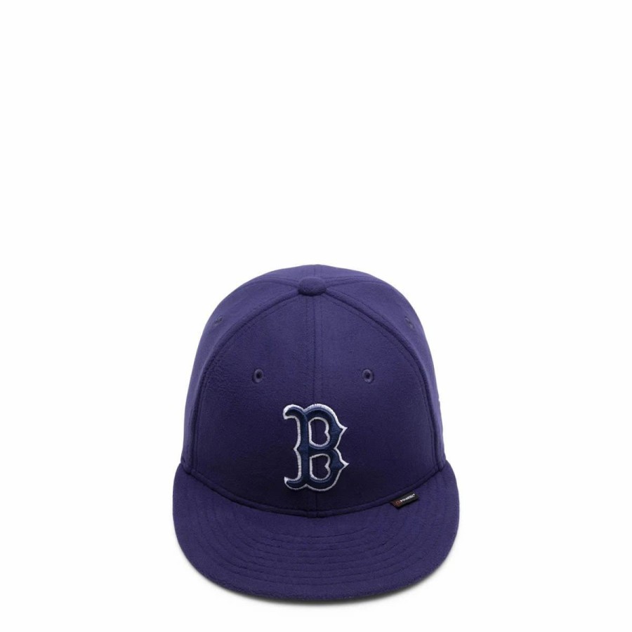 Headwear * | New Era Red Sox Polartec 5950 Navy