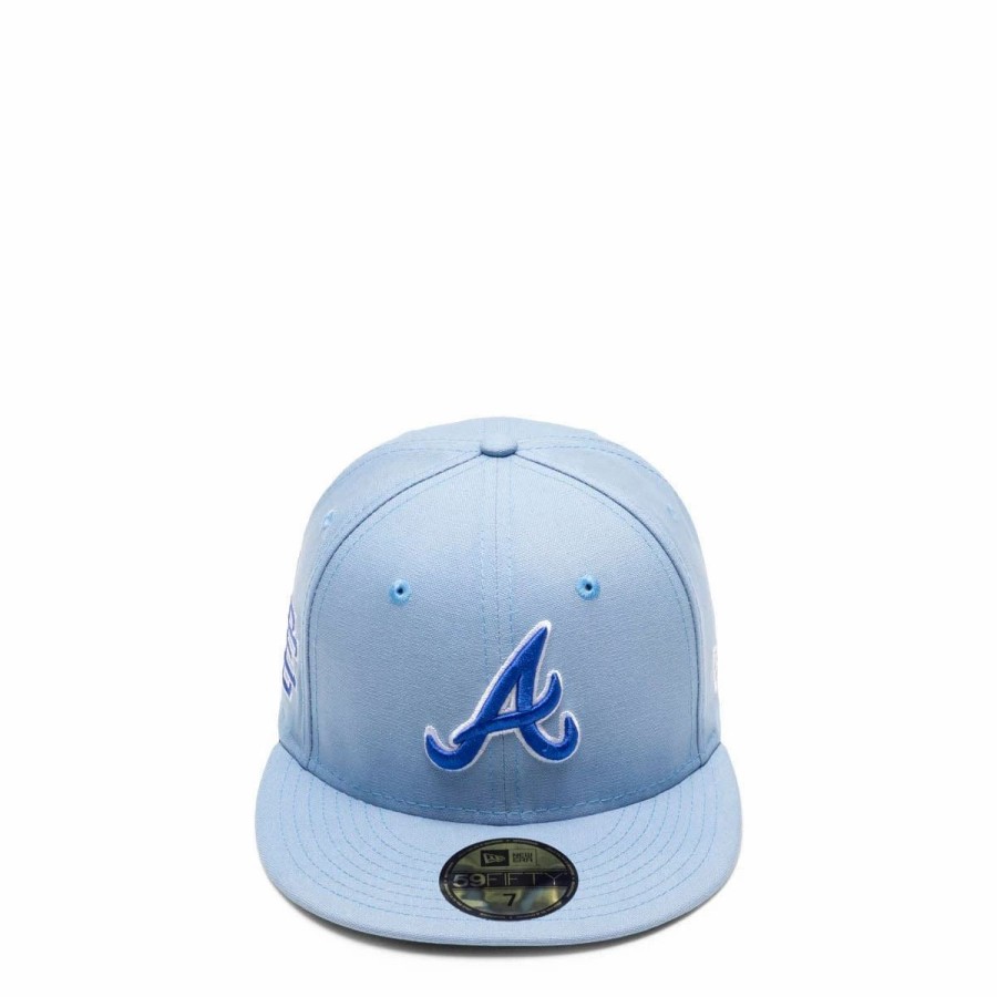 Headwear * | New Era X Eric Emanuel Atlanta Braves 59Fifty Sky Blue