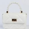 Handbags, Clutches & Wallets * | Good As Hell Pearl Quilted Bag White