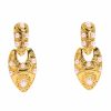 Jewelry * | Rodin Pearl Embellished Drop Earrings Gold