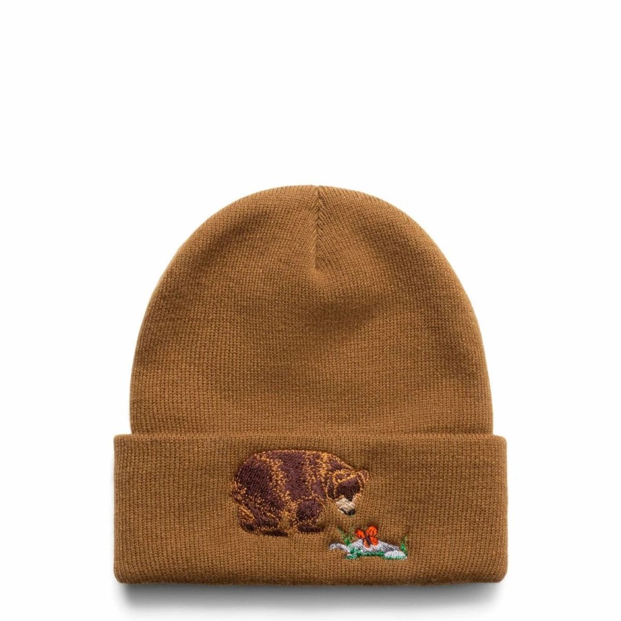 Headwear * | The Good Company Bear Beanie Tan