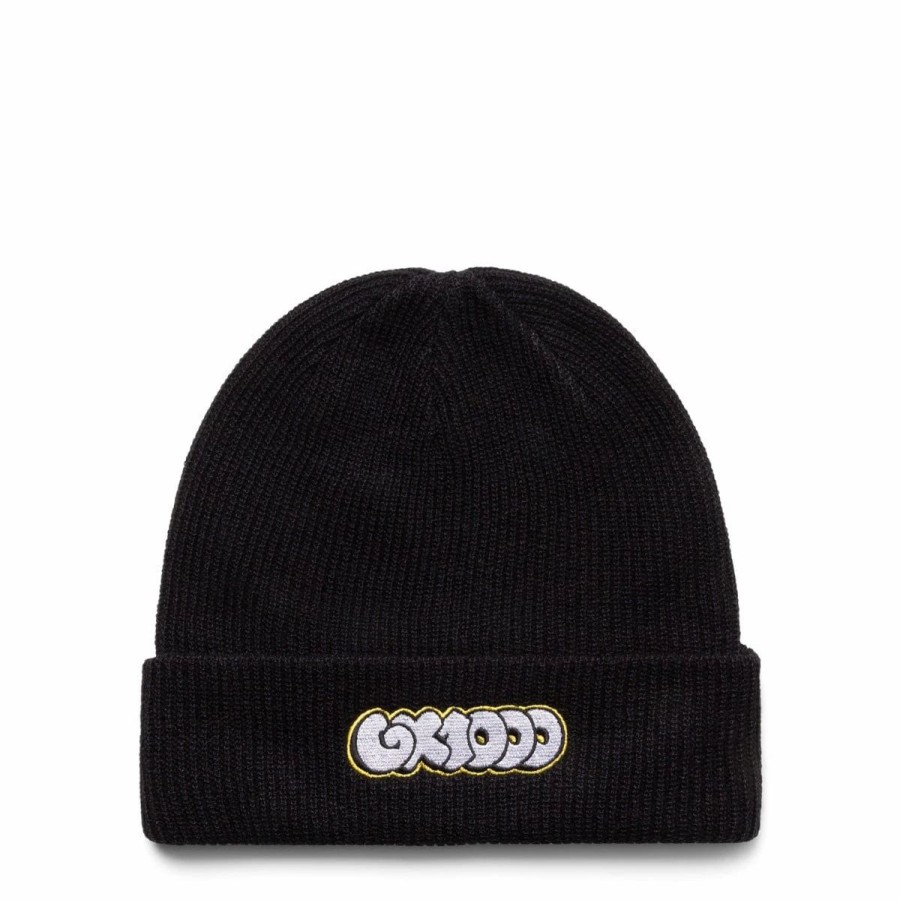 Headwear * | Gx1000 Bubble Beanie Black