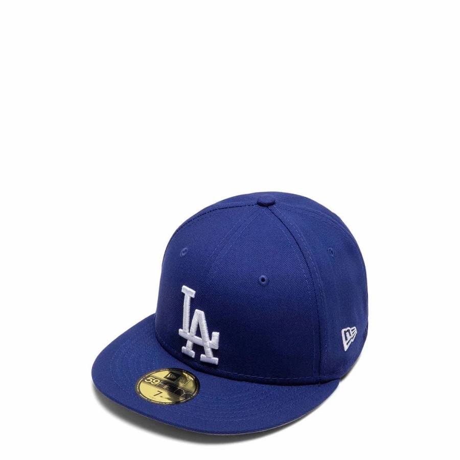 Headwear * | New Era 59Fifty Los Angeles Dodgers Ws Sidepatch Fitted Cap Royal Blue