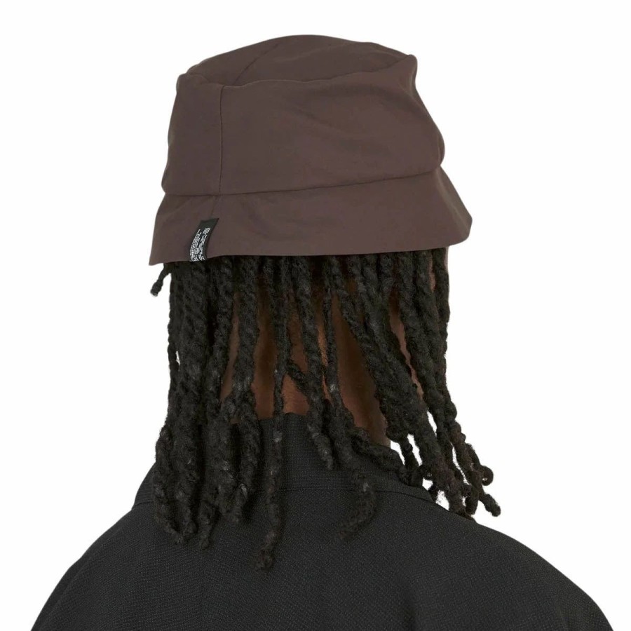 Headwear * | Affxwrks Globe Bucket Hat Russet