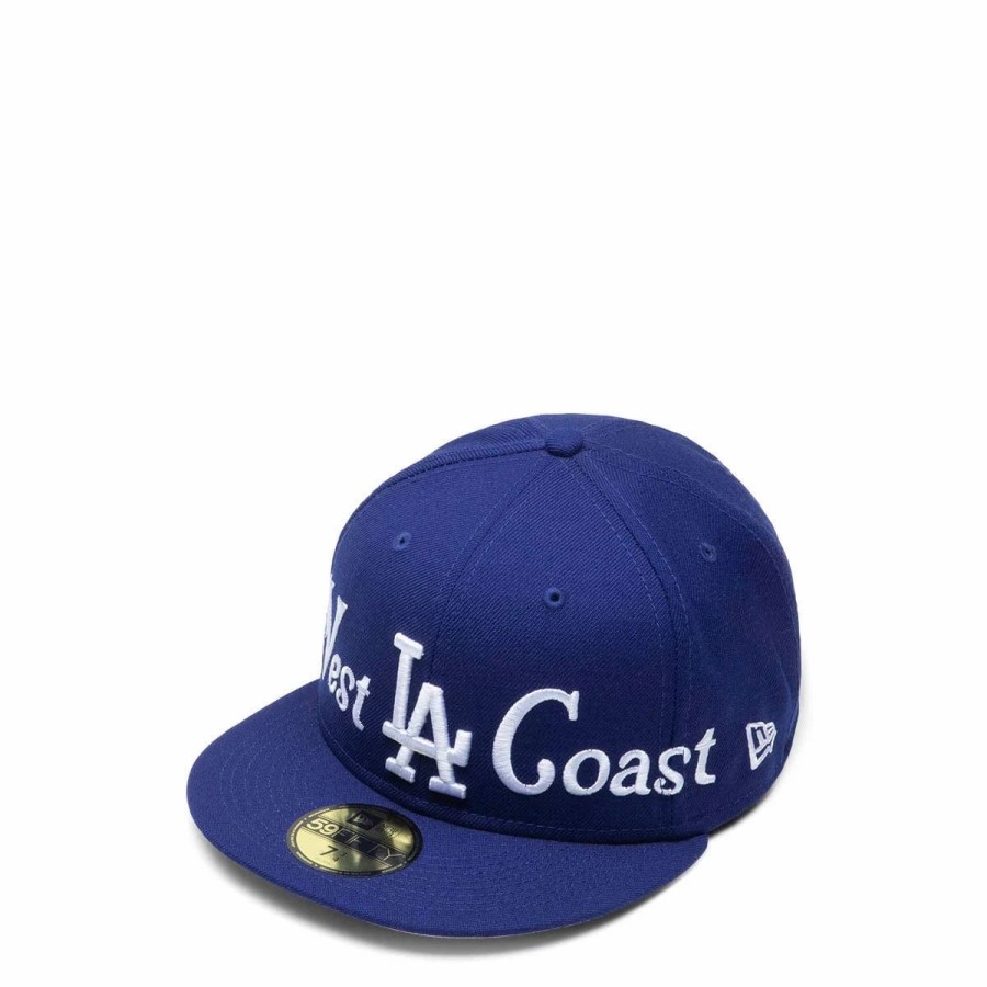 Headwear * | New Era 59Fifty Los Angeles Dodgers City Fitted Cap Royal Blue