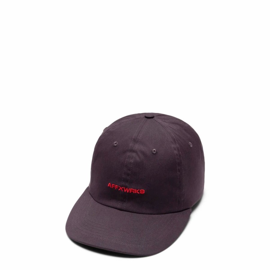 Headwear * | Affxwrks Hat Grey Seersucker