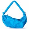 Handbags, Clutches & Wallets * | Magnolia Satin Purse Blue