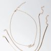 Jewelry * | Leo Layer Necklace Gold