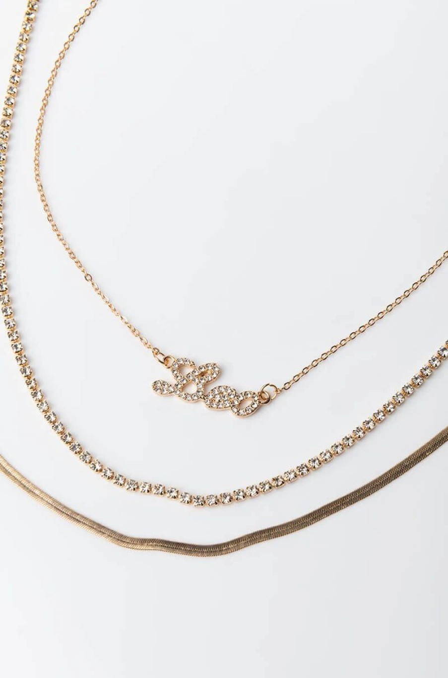 Jewelry * | Leo Layer Necklace Gold