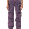 Denim * | Melissa Cargo Pants Purple