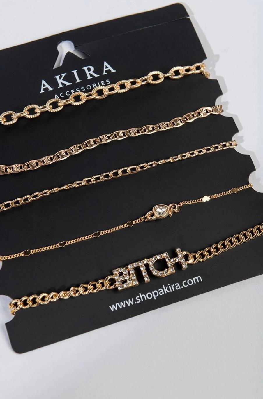 Jewelry * | Here For It Bracelet Set Gold