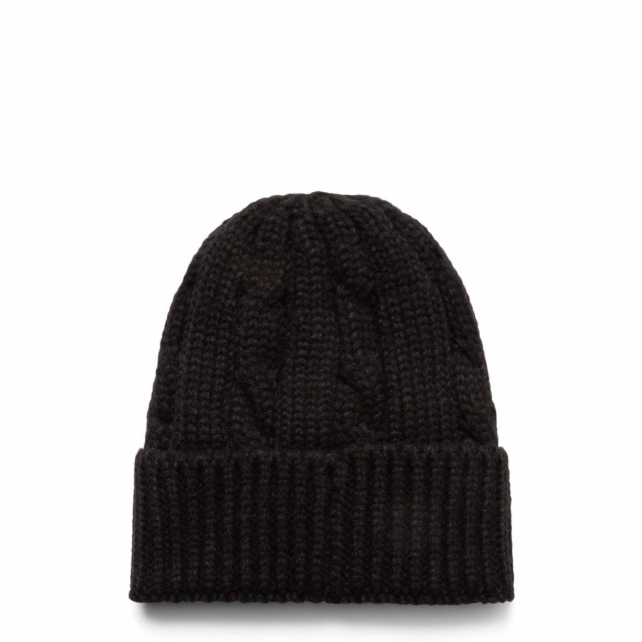 Headwear * | Thisisneverthat T.S.N. Heart Beanie Black